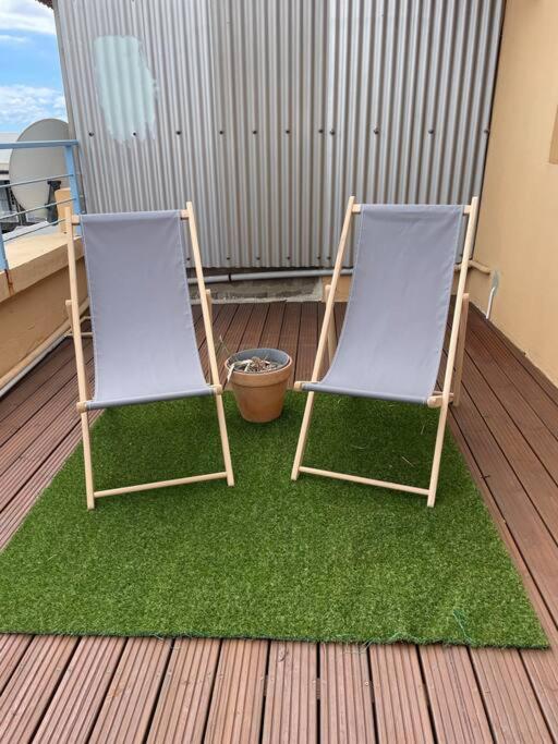 Rare ! Spacieux T3 En Roof-Top Au Barachois - 2 Ch Climatisees - 6 Couchages - Proche Aeroport Сен-Дені Екстер'єр фото